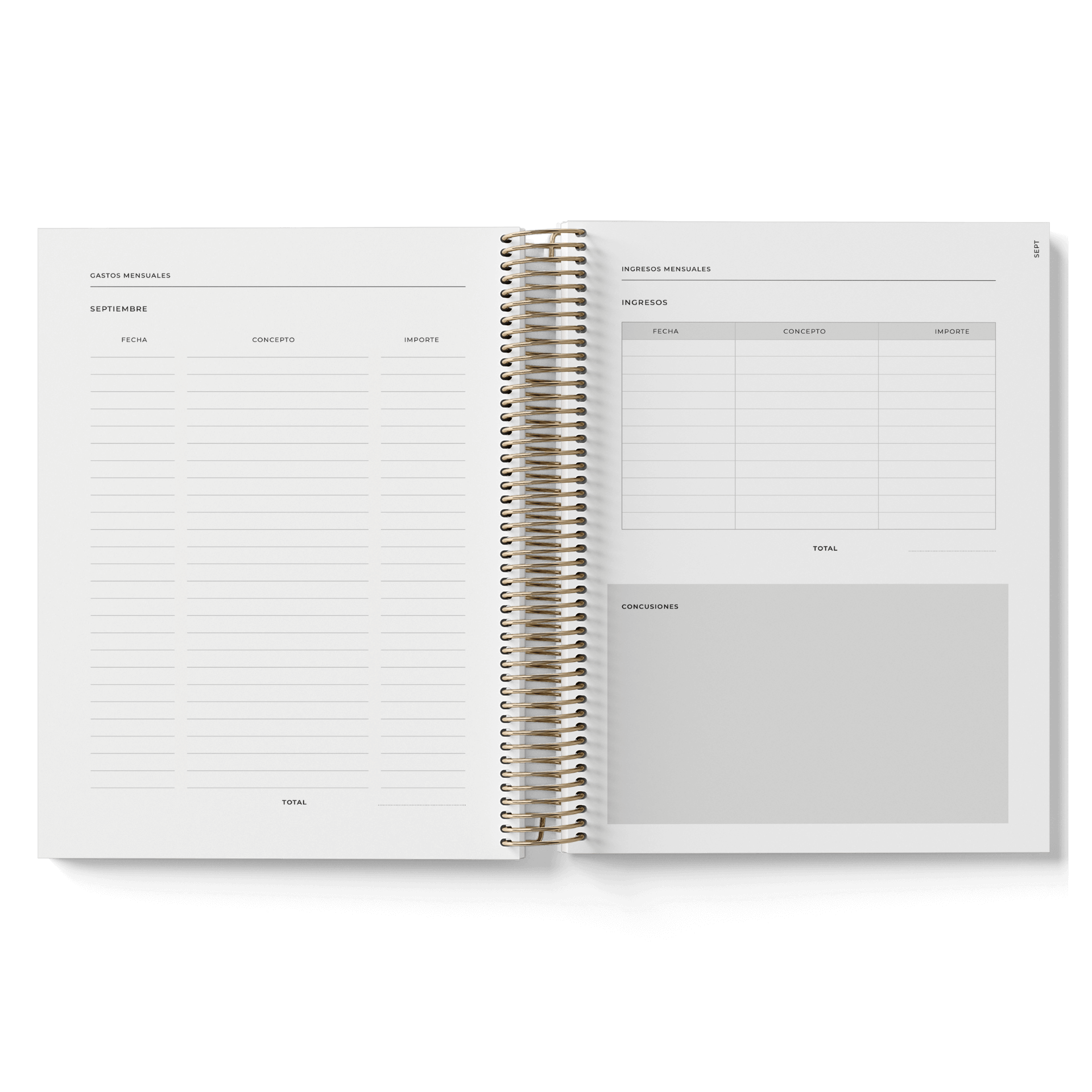 AGENDA PRINT BUTANO SEMANA VISTA