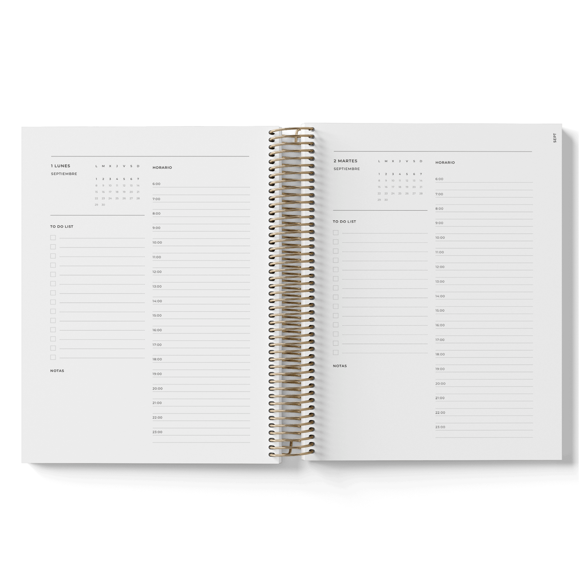 AGENDA MANTEQUILLA DÍA PÁGINA