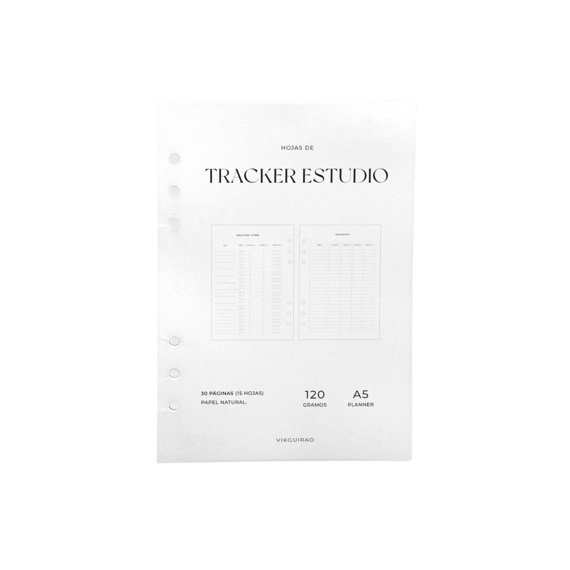 RECAMBIO TRACKER DE ESTUDIO