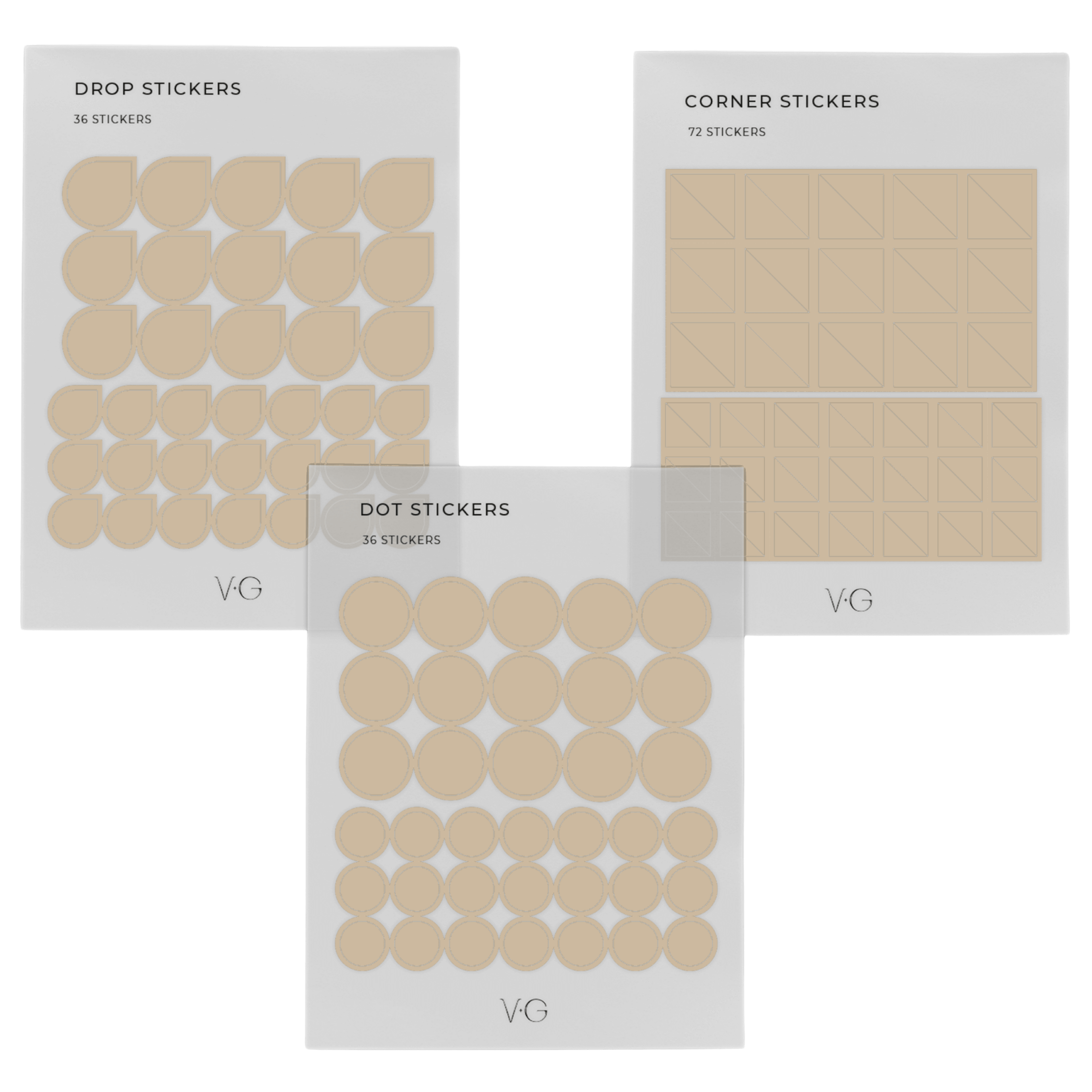 stickers translucidos