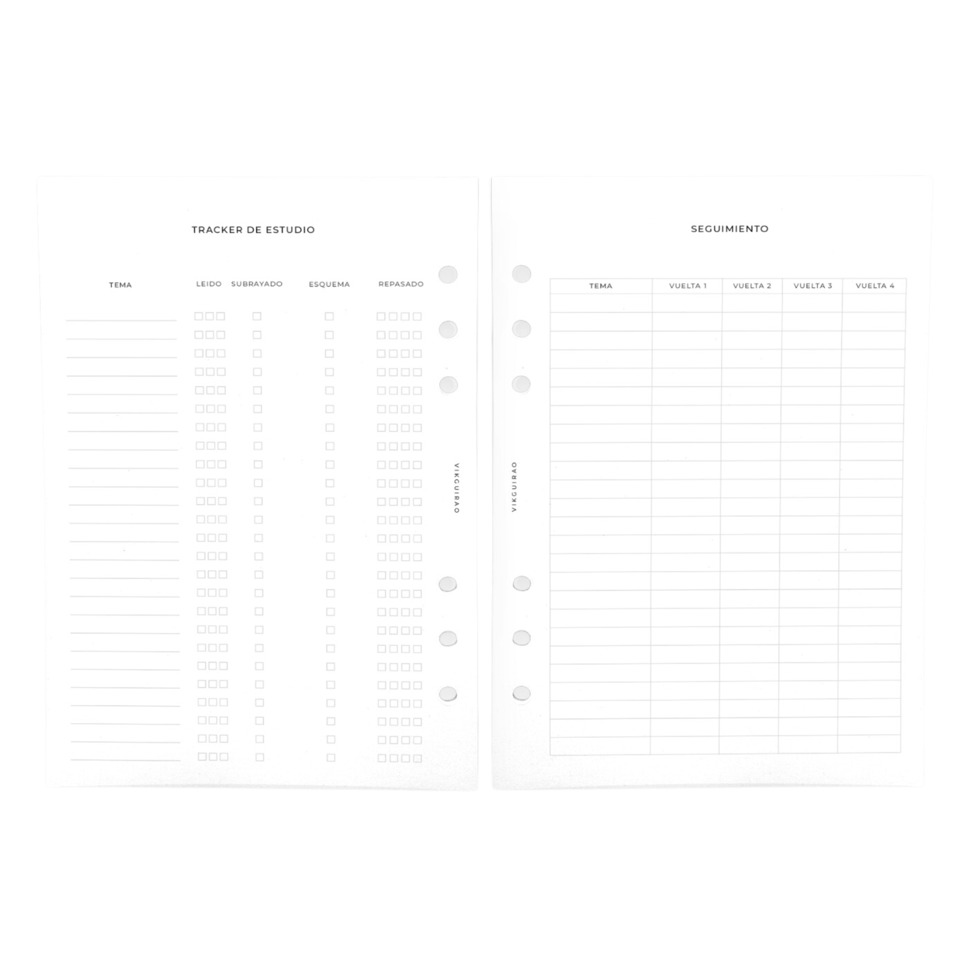 RECAMBIO TRACKER DE ESTUDIO