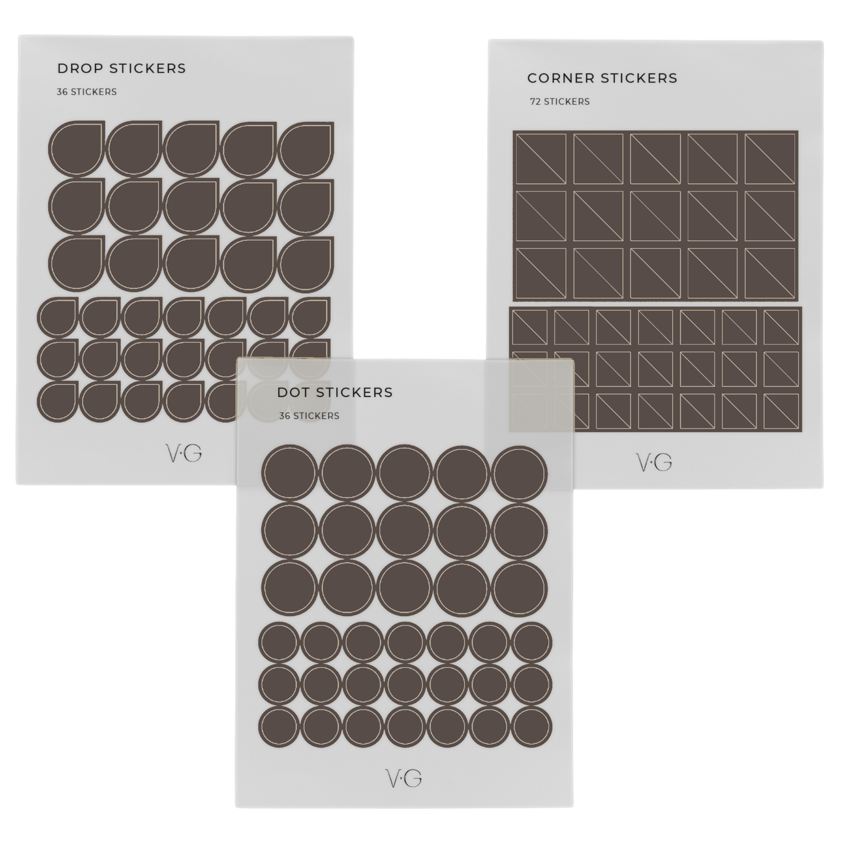 stickers translucidos