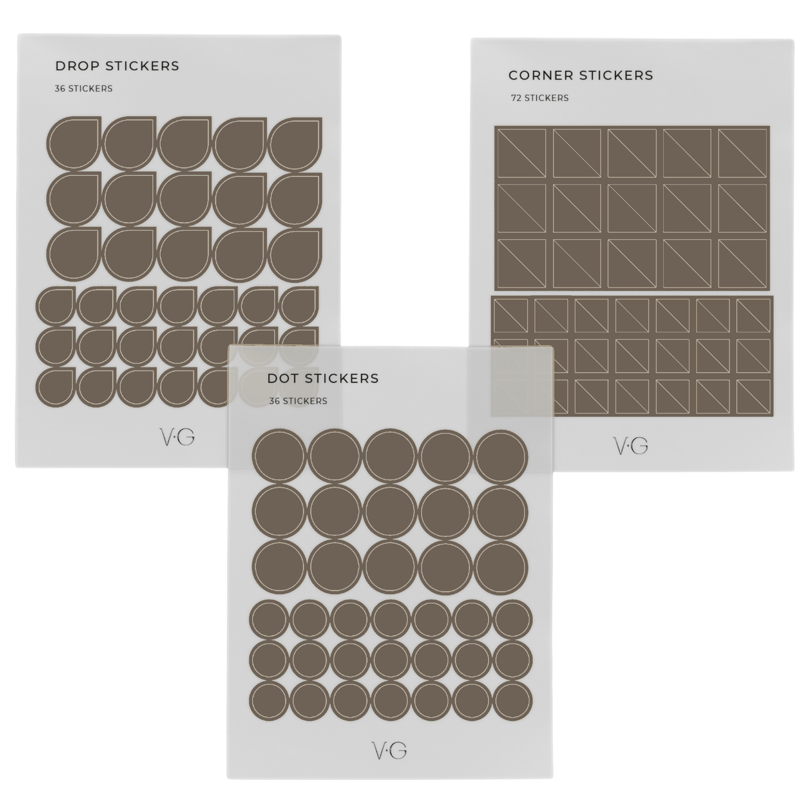 stickers translucidos