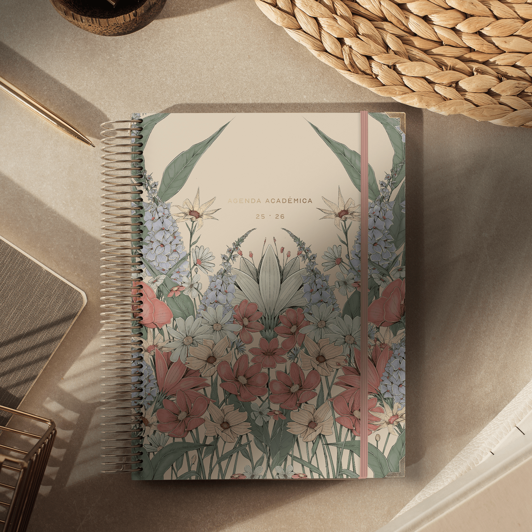 AGENDA FLORES CREMA SEMANA VISTA