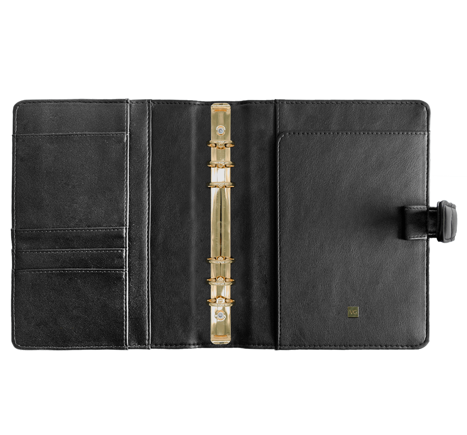 PLANNER MINI CROC NEGRO