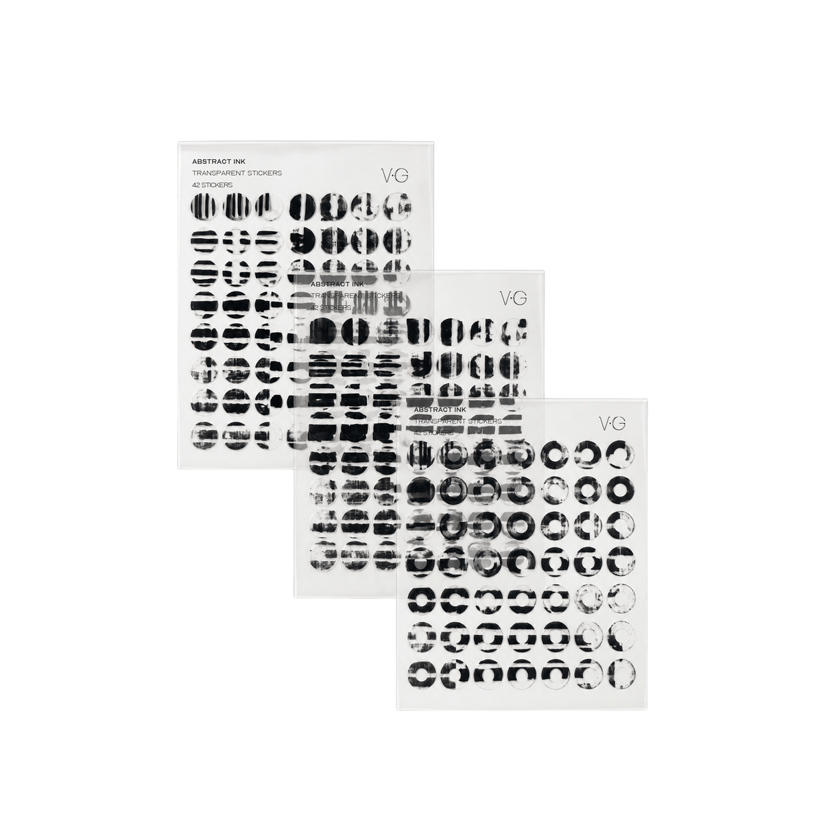 STICKERS MINI · TRANSPARENTES