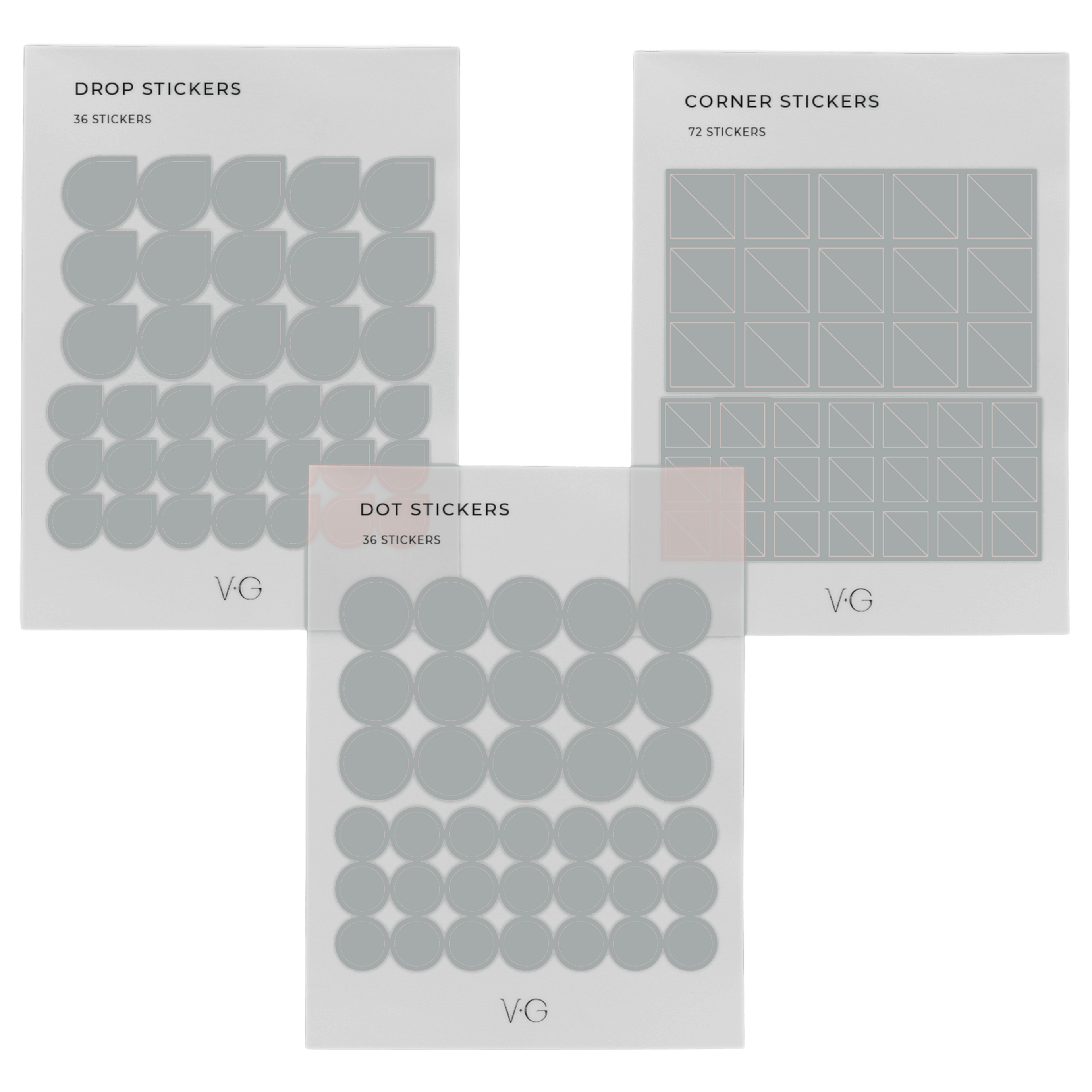 stickers translucidos