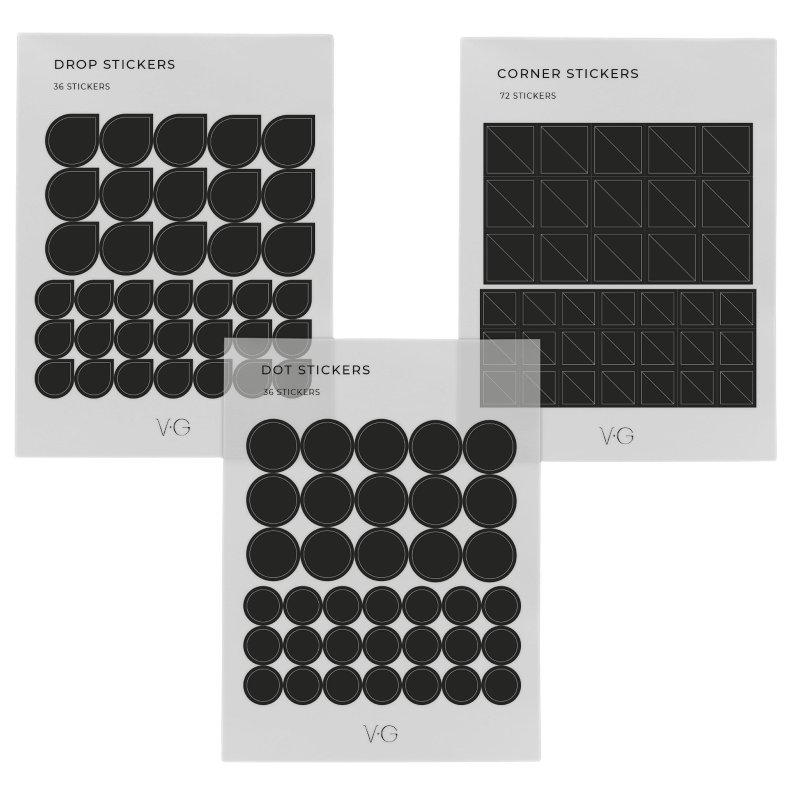 stickers translucidos