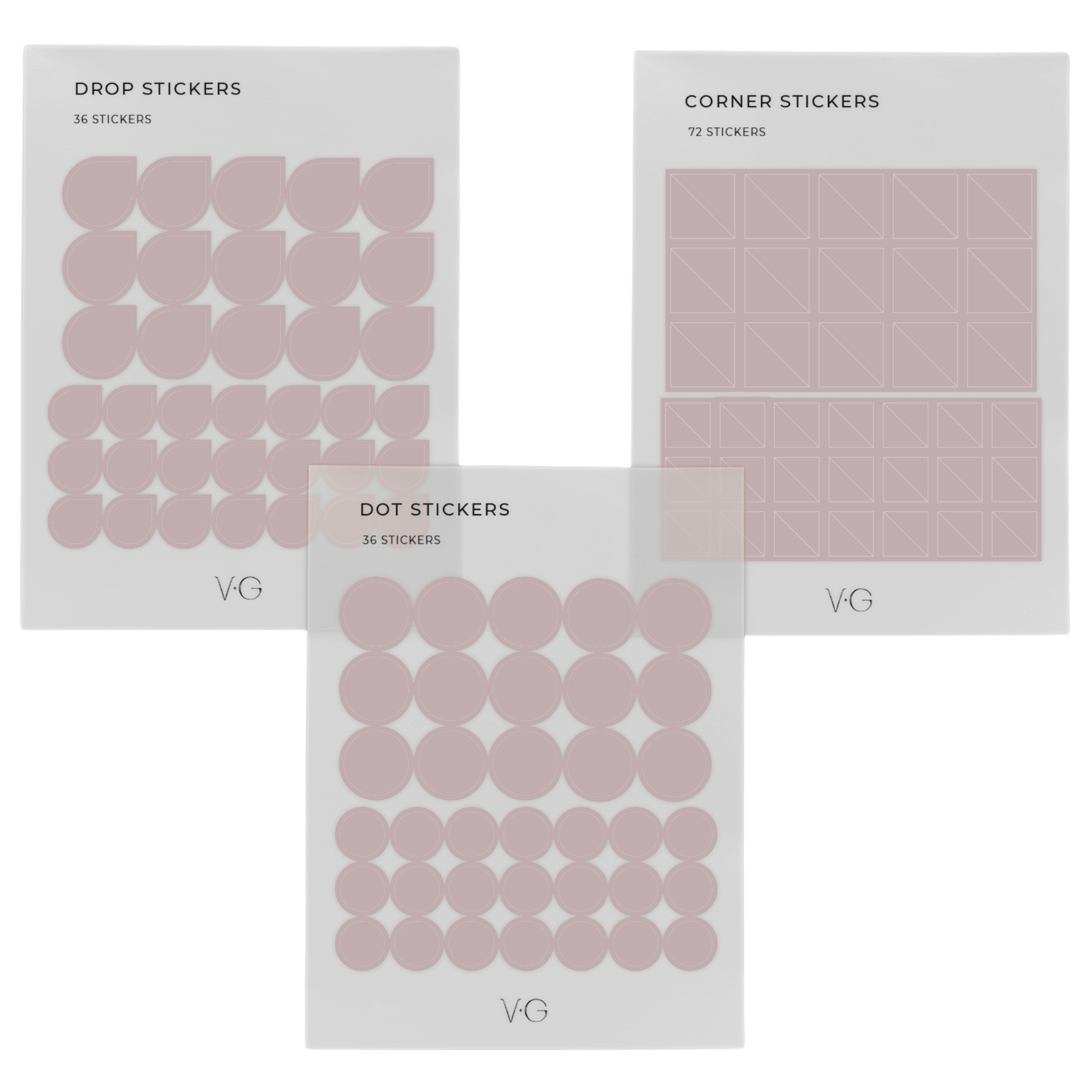 stickers translucidos