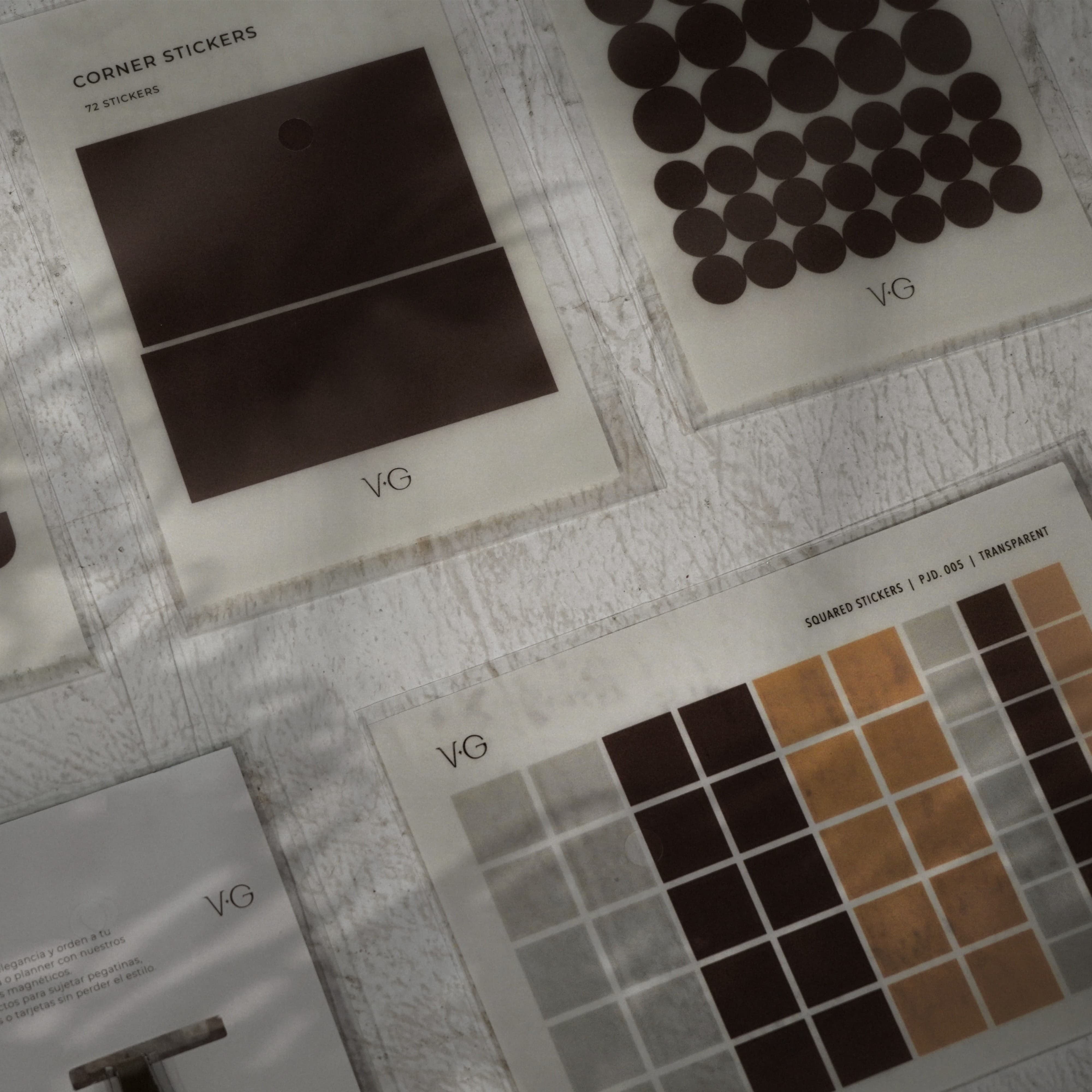 stickers translucidos