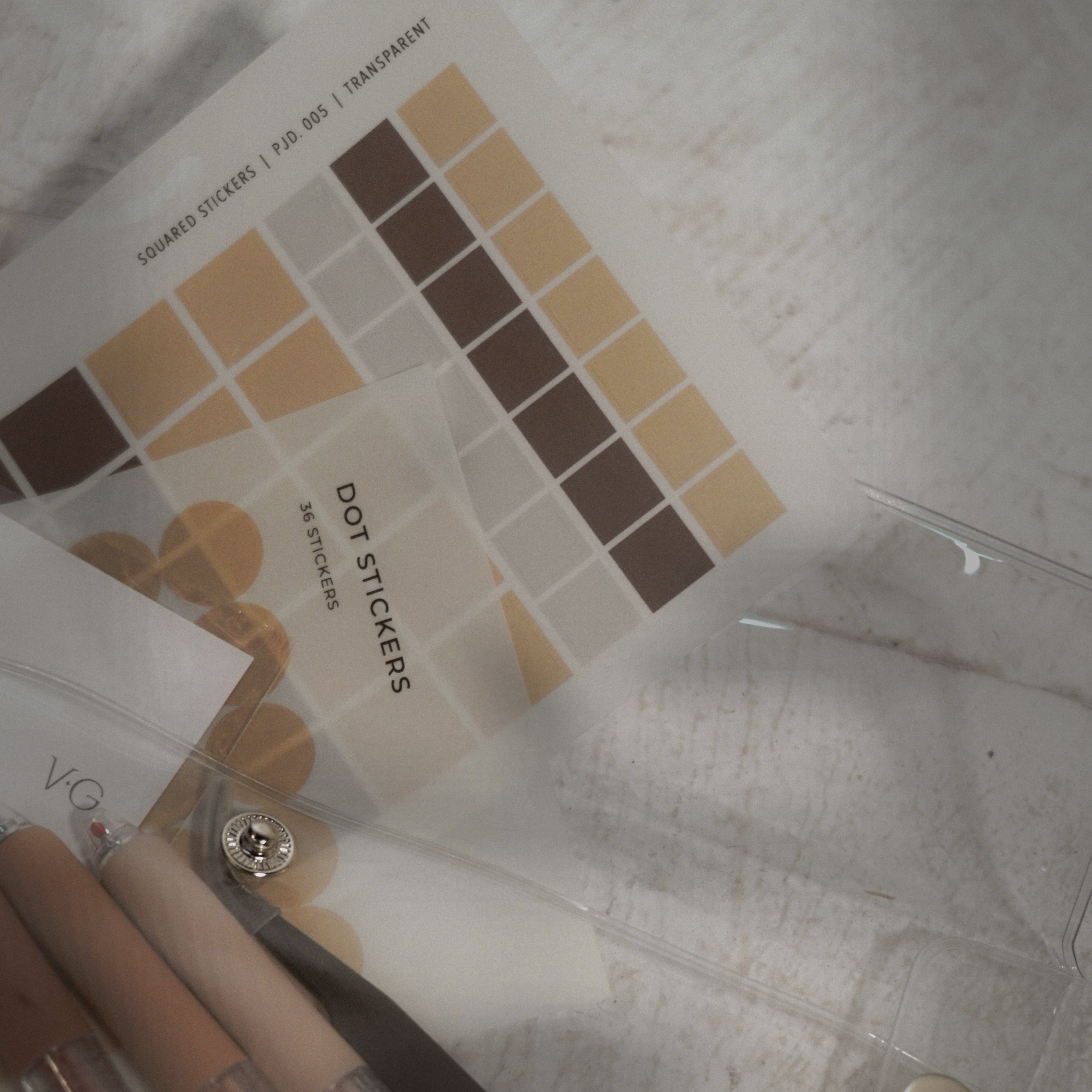 stickers cuadrados