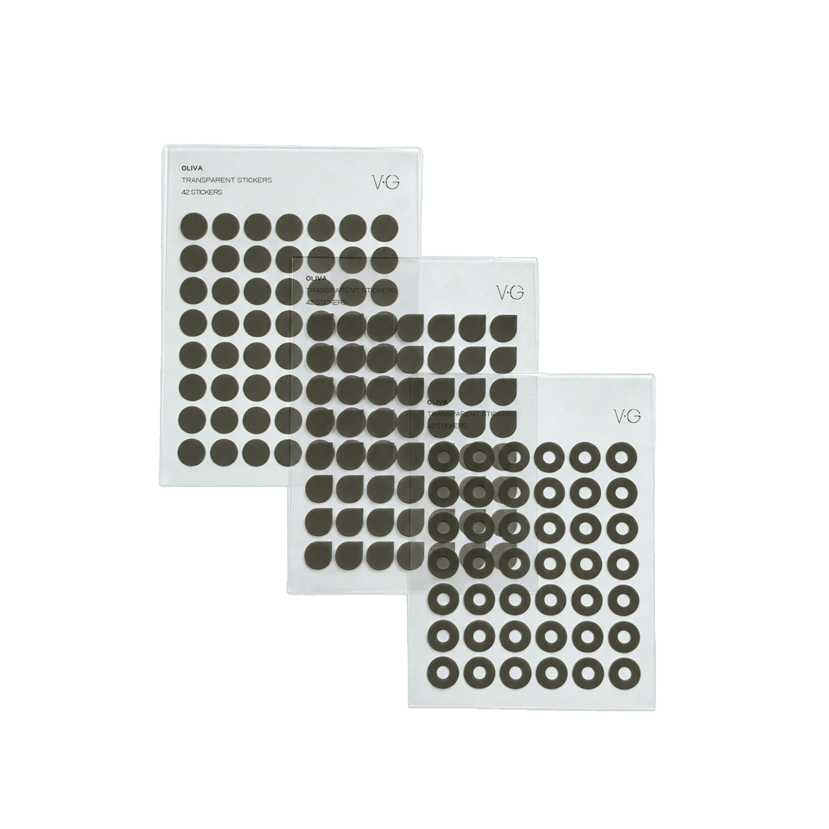 STICKERS MINI · TRANSPARENTES